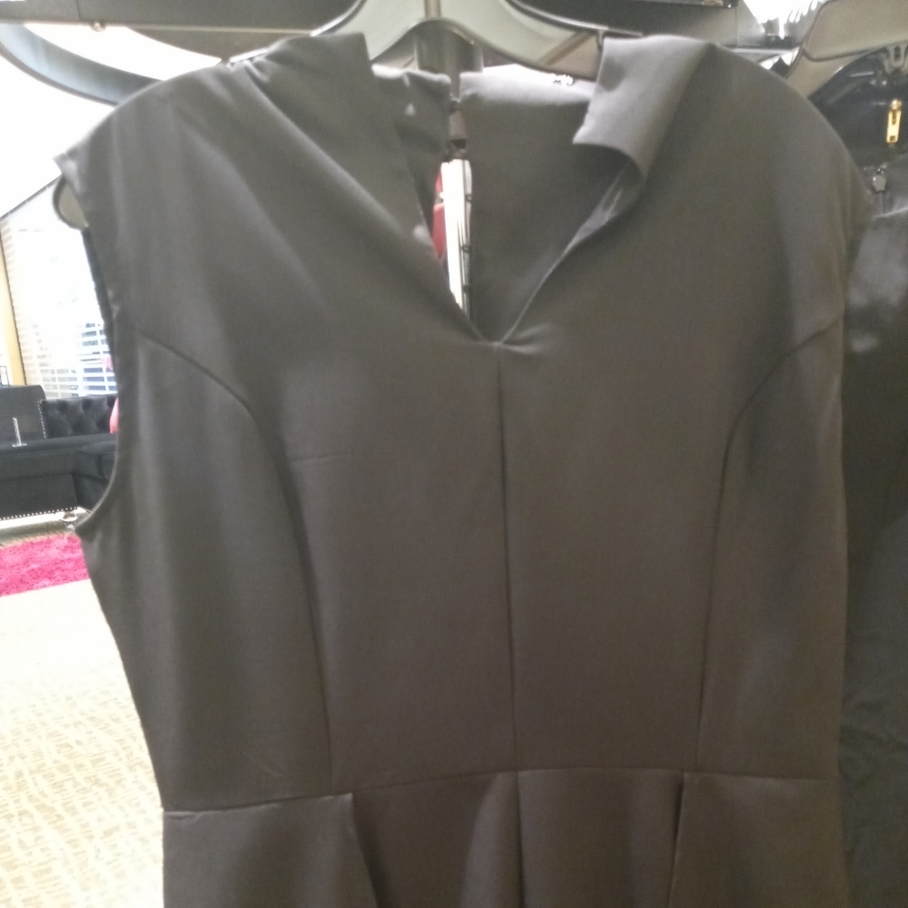 black jumpsuit